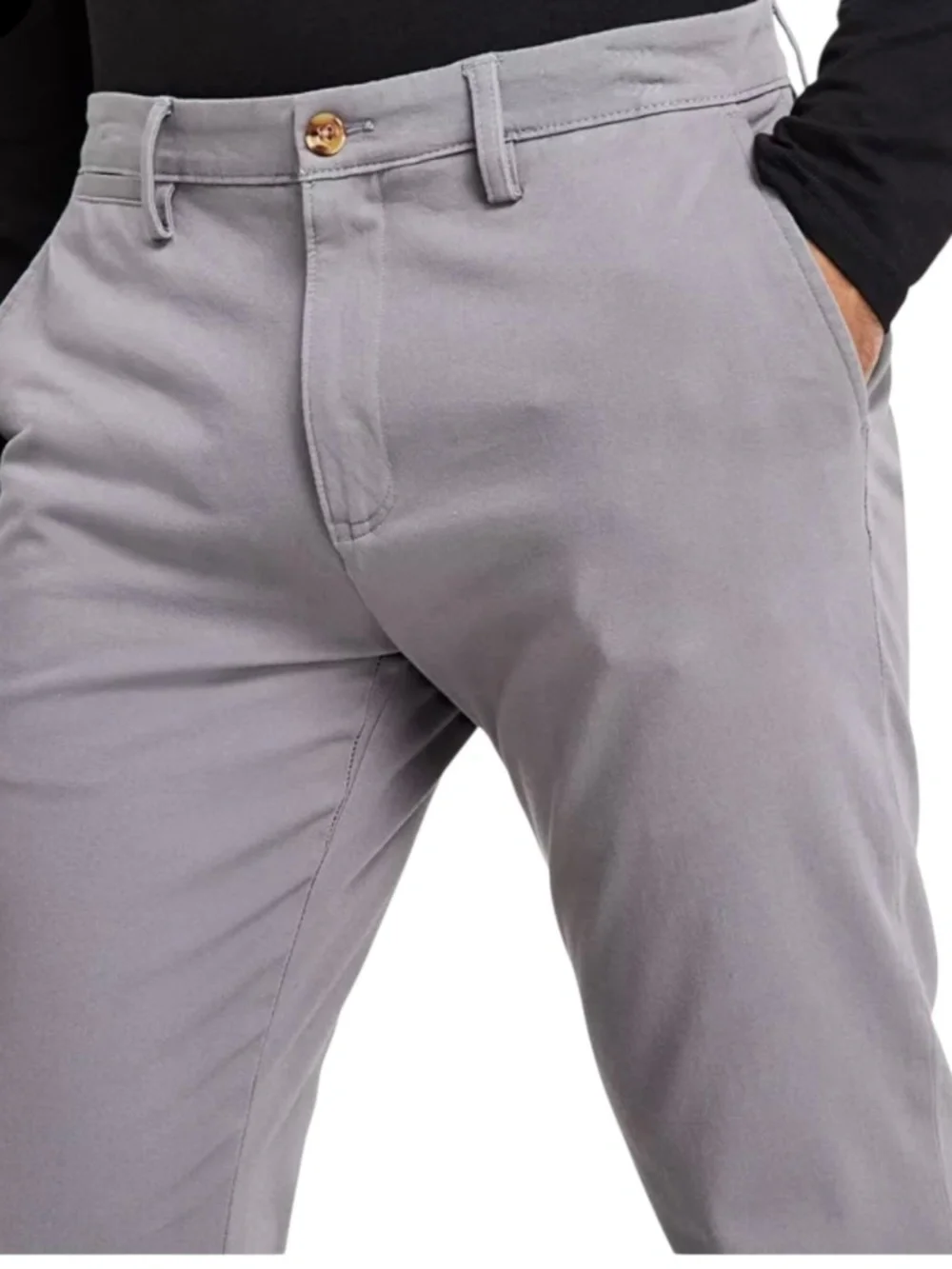 Club Room Men's Four-Way Stretch Pants, Shark Size 38x30 - NWT
